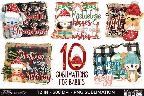 Download Christmas Baby Sublimation Designs - Baby sublimation designs Collection