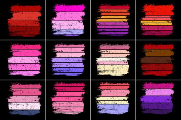 Download Valentine Brush Stroke Vintage Grunge - Valentine brush stroke Collection