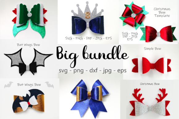 Download Huge Bundle Bow Template SVG, PNG - Huge bundle Collection