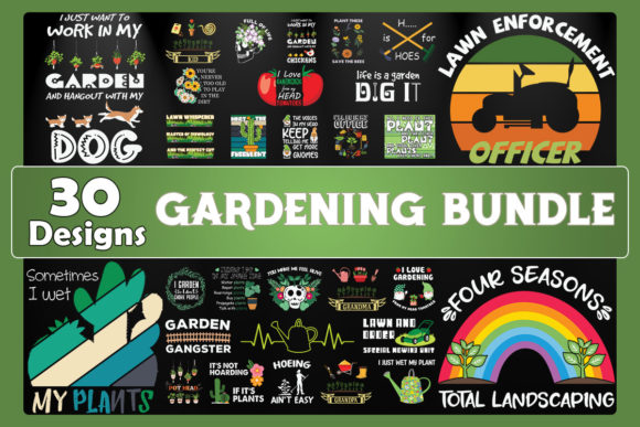 Download Gardening Bundle SVG 30 Designs - Premium Resources